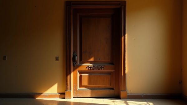 Protégez votre maison : comment isoler une vieille porte d'entrée en bois